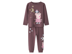 Name It arctic dusk Peppa Pig pajamas set